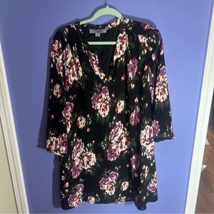 ruff hewn grey Floral Dress